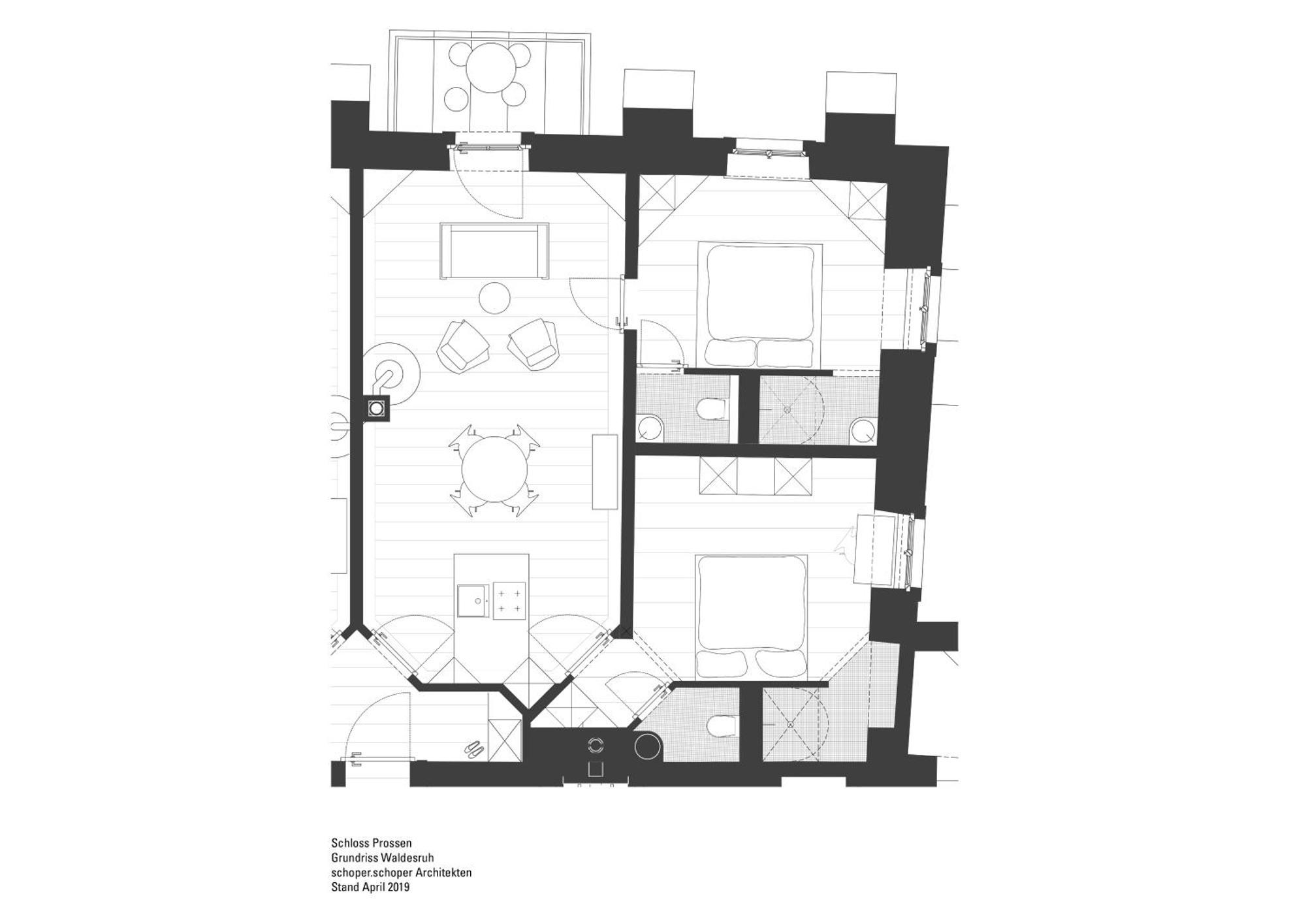 Schloss Prossen Bad Schandau Chambre photo